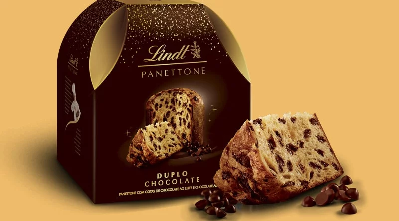 Lindt aposta em novas embalagens e lançamento de panettone para o Natal 2021