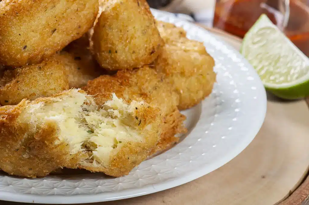 Bolinho de Bacalhau e Mandioca