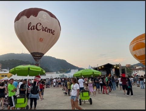 Cacau Show marca presença no Festival de Balonismo