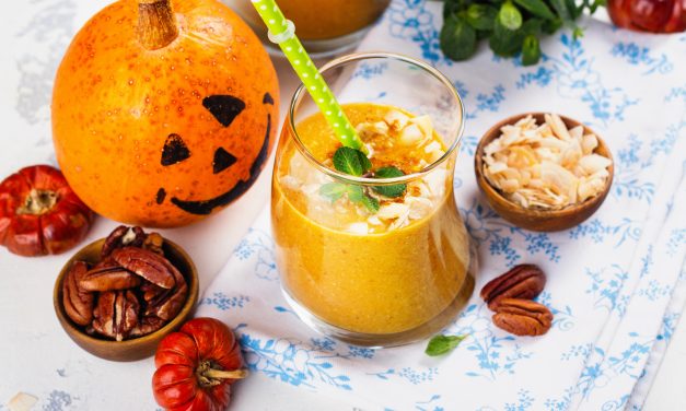 Spooky Smoothie para refrescar seu Halloween